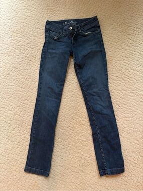 Juicy Couture Dark Blue Skinny Jeans